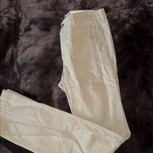 Men's Khaki Abercrombie & Fitch Pants